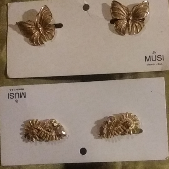 Vintage Musi shoe clips 2 sets - Picture 2 of 8